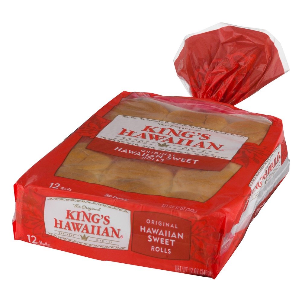 King's Hawaiian Original Hawaiian Sweet Rolls 12 CT (Pack - 2)