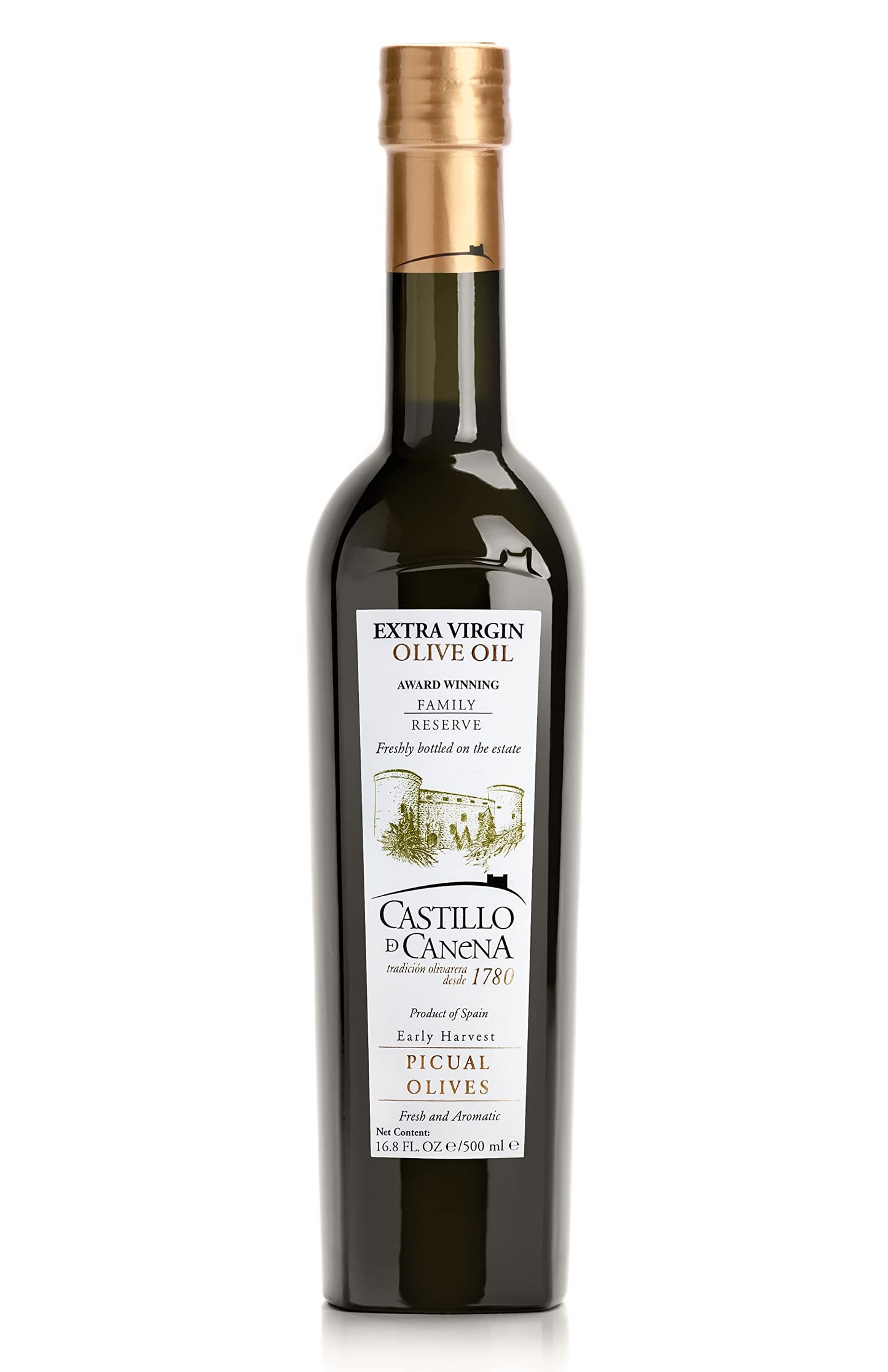 Castillo De Canena Picual Olive Oil From Spain (17Oz/500Ml)
