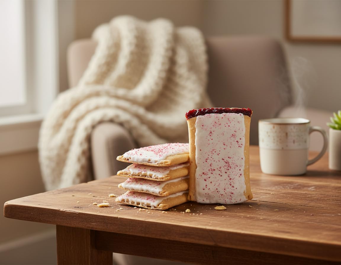 Katz Gluten Free Iced Holiday Berry Toaster Pastries. Limited Edition Kosher Breakfast Snack. Free of Dairy  Peanuts  Tree Nuts  and Sesame  No Artificial Color. (2Pk)
