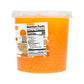 Tea Zone B2051 Mango Popping Pearls For Boba Tea Beverages, Sweets, Ice Cream Topping (7 Lbs)
