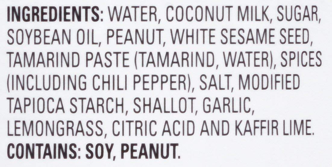Peanut Satay Sauce 8 Ounces (Case Of 12)