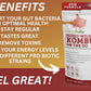 Essenzefruits Red Berries Kombucha Tea Powder Mix Beverage - Sugar Free, Fermented & Dried - Just Add Water! Live Probiotics & P