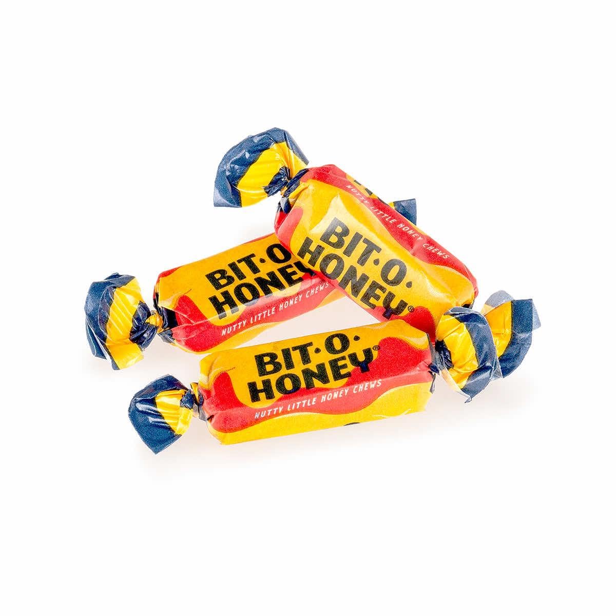 Bit O Honey Retro Candy 2Lbs (About 136 Pieces) Bulk 32 Oz Bag Fresh & Tasty Honey Almond Candy Packed By Snackadilly