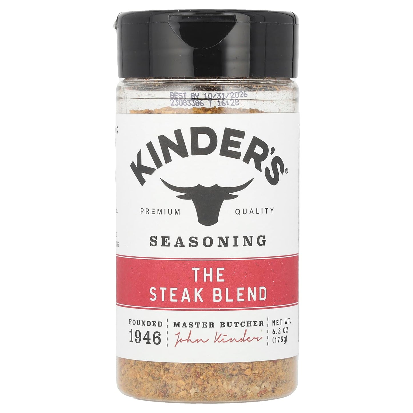 KinderS  The Steak Blend Rub  6.2 Ounce  Seasoning