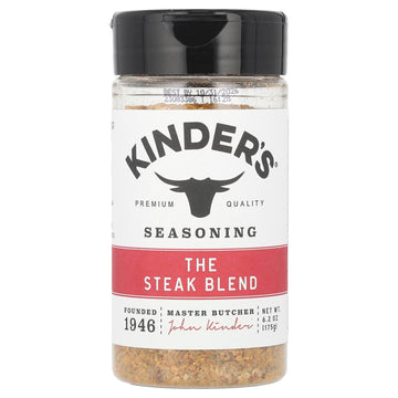 KinderS  The Steak Blend Rub  6.2 Ounce  Seasoning