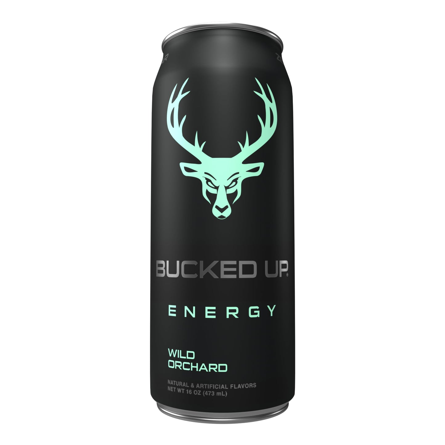 Bucked Up Energy Drink 300mg - Wild Orchard Flavor - 12 Count