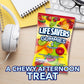 LIFE SAVERS 5 Flavors Gummies Candy Bag, Gummy Candy for Goodie Bags, Road Trips, Treats, 7 oz (Pack of 12)