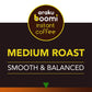 BOOMI INSTANT COFFEE Premium Single Origin Instant Coffee Powder, Medium Roast, 100% Arabica, Low Acid, 3.5oz Tin