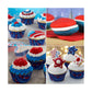 Cake Mate Holiday Decorating Icing Bundle - Blue, White, Green, And Red | Perfect For Cakes, Cookies, Cupcakes & Baked Goods | C