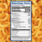 Andy Capps malt-inspired Battered Onion Rings, Baked Oat and Corn Snacks, 2 oz. Pack of 12