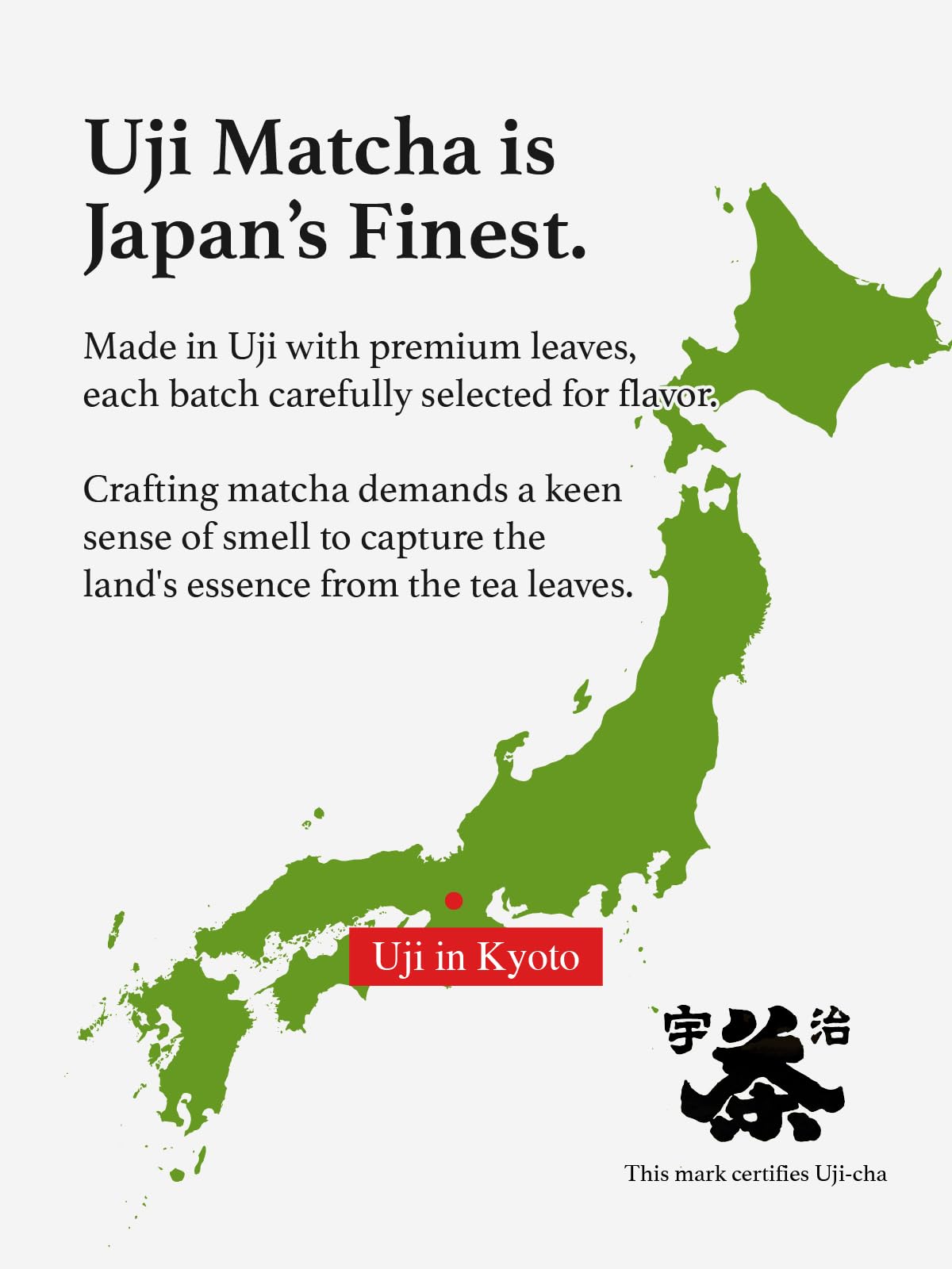 HAYASHIYA Matcha Powder - Wakamatsu - Kyoto Uji Ceremonial Grade, First Harvest Authentic Japanese Matcha Green Tea Powder (30g