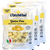 3 Pack, Gluten Free Potato Gnocchi, Cooks in 2-3 minutes, (3 x 1 lb), Italian Gnocchi, Product of Italy, NON GMO, Eggs Free, Veg