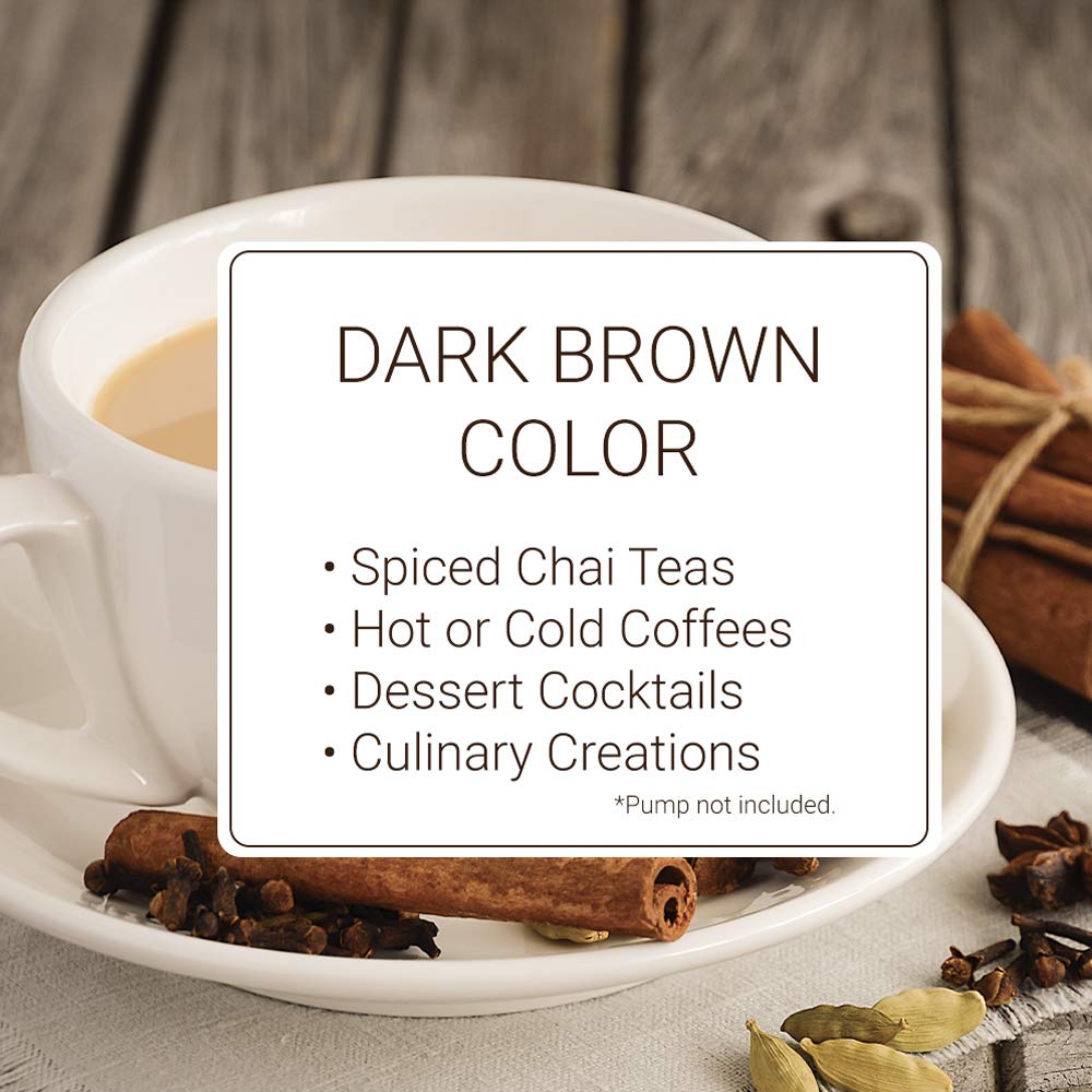 Monin Chai Tea Concentrate, Spiced Green Tea Flavor, Non-GMO, Gluten-Free, 33.8 Fl Oz
