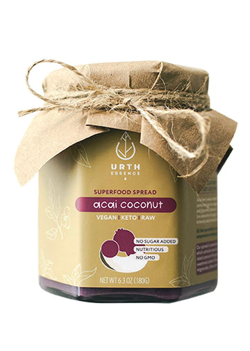 Urth Essence Superfood No Sugar Vegan Keto Spread (Acai Coconut Superfood Spread)