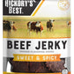 Hickory's Best Sweet & Spicy Beef Jerky 10 oz (Pack of 1) | Soft and Tender | USA Made | High Protein | Low Fat | Zero Trans Fat
