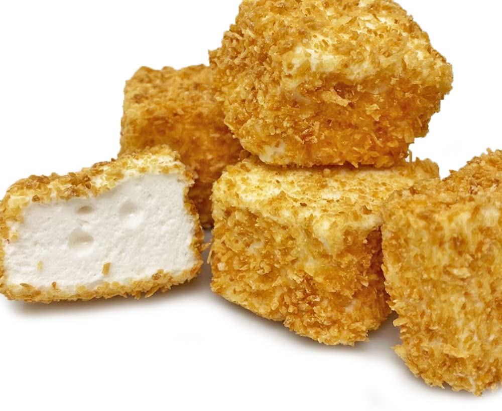 SweetGourmet Toasted Coconut Marshmallow Cubes | 8oz Bag