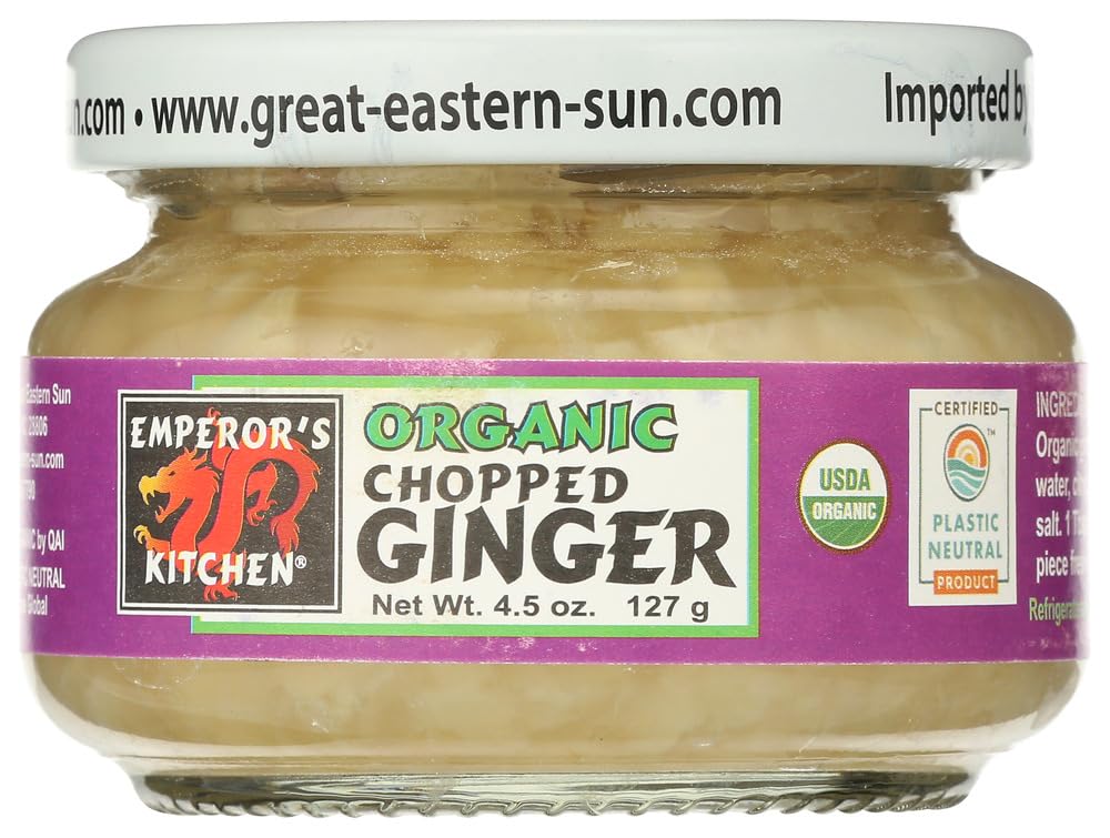 Organic chopped ginger 4.5 oz ( Multi-Pack)2