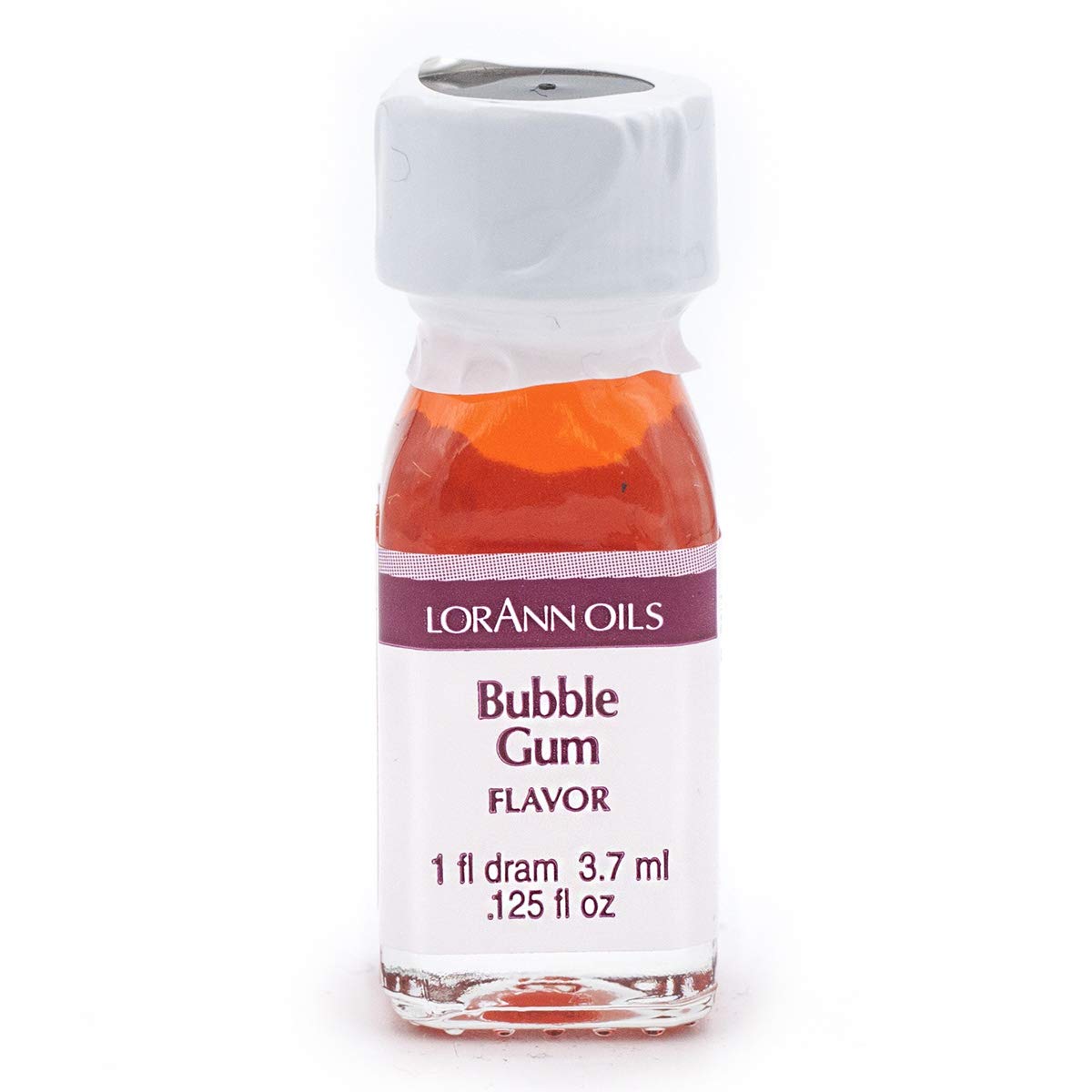Lorann Bubble Gum Ss Flavor, 1 Dram Bottle (.125 Fl Oz - 3.7Ml - 1 Teaspoon) 2 Pack