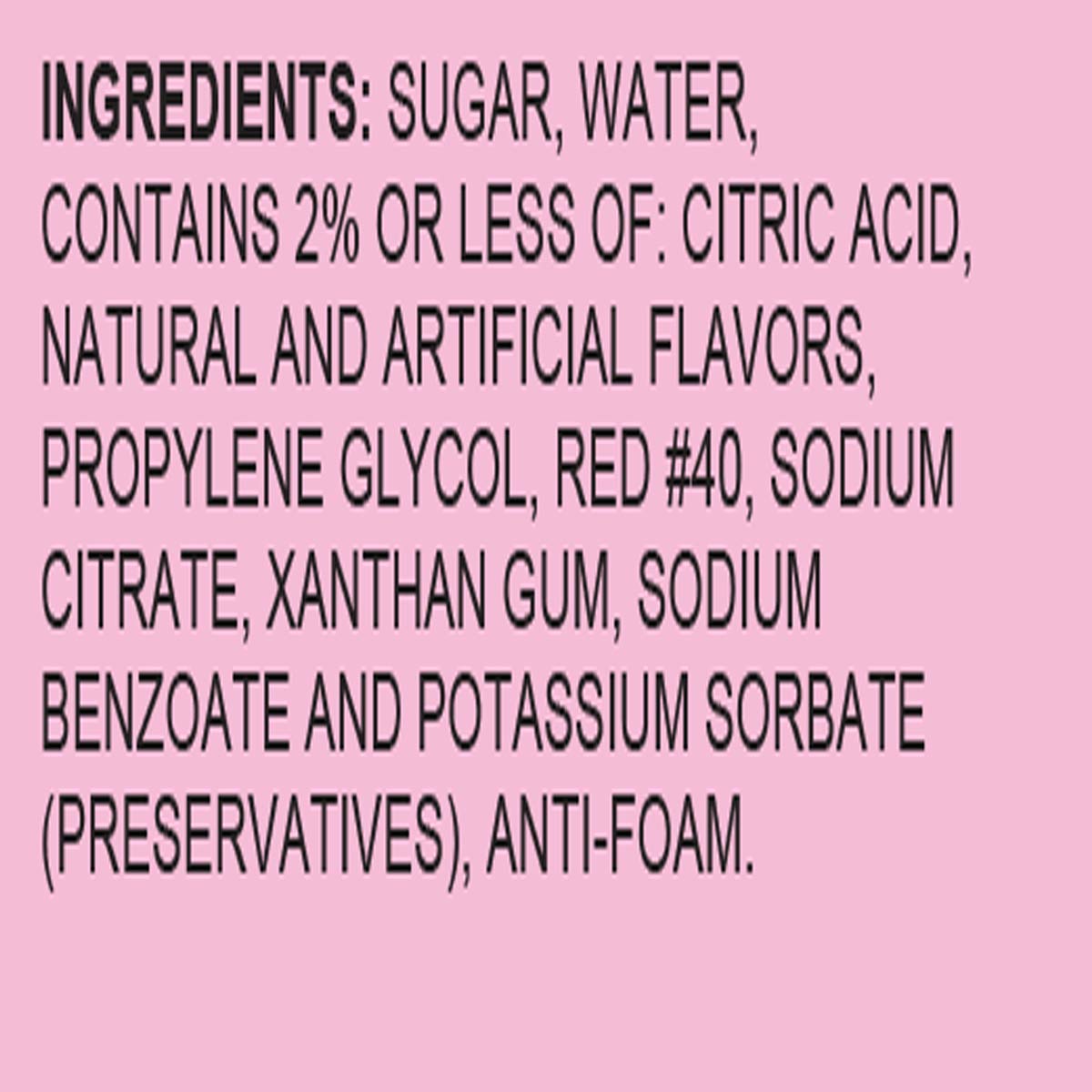 Hypothermias Shaved Ice & Snow Cone Syrup - Quart (32 Fl. Oz) - Pink Bubble Gum - Made With Non-Gmo 100% Pure Cane Sugar, No Cor