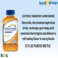 Electrolit Orange Hydration Drink With Electrolytes 21 Fl Oz Plastic Bottles 9 Pack + 1 Microfiber Cooling Towel By Kool8Shop In