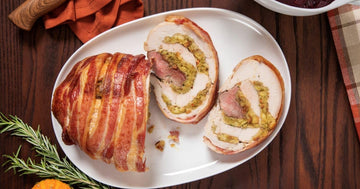 Creole Food Turducken (Cornbread Stuffing, 5Lb) - Gourmet Stuffed Poultry Delight - Pre-Seasoned And Ready For Cooking To Simpli