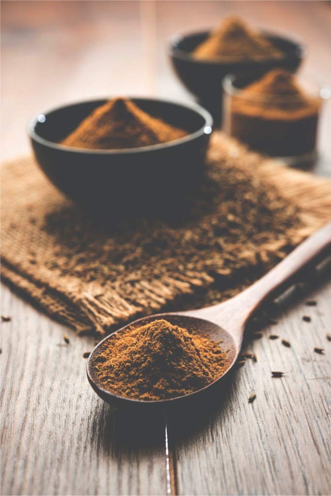 Rajapuri Whole Spices | Cumin (Geera) | 3Oz. 85G (Roasted Ground Geera)