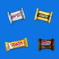 Mars Snickers, Twix, Milky Way & 3 Musketeers Mini Nfl Football Assorted Chocolate Bars, 19.49 Oz Bulk Bag