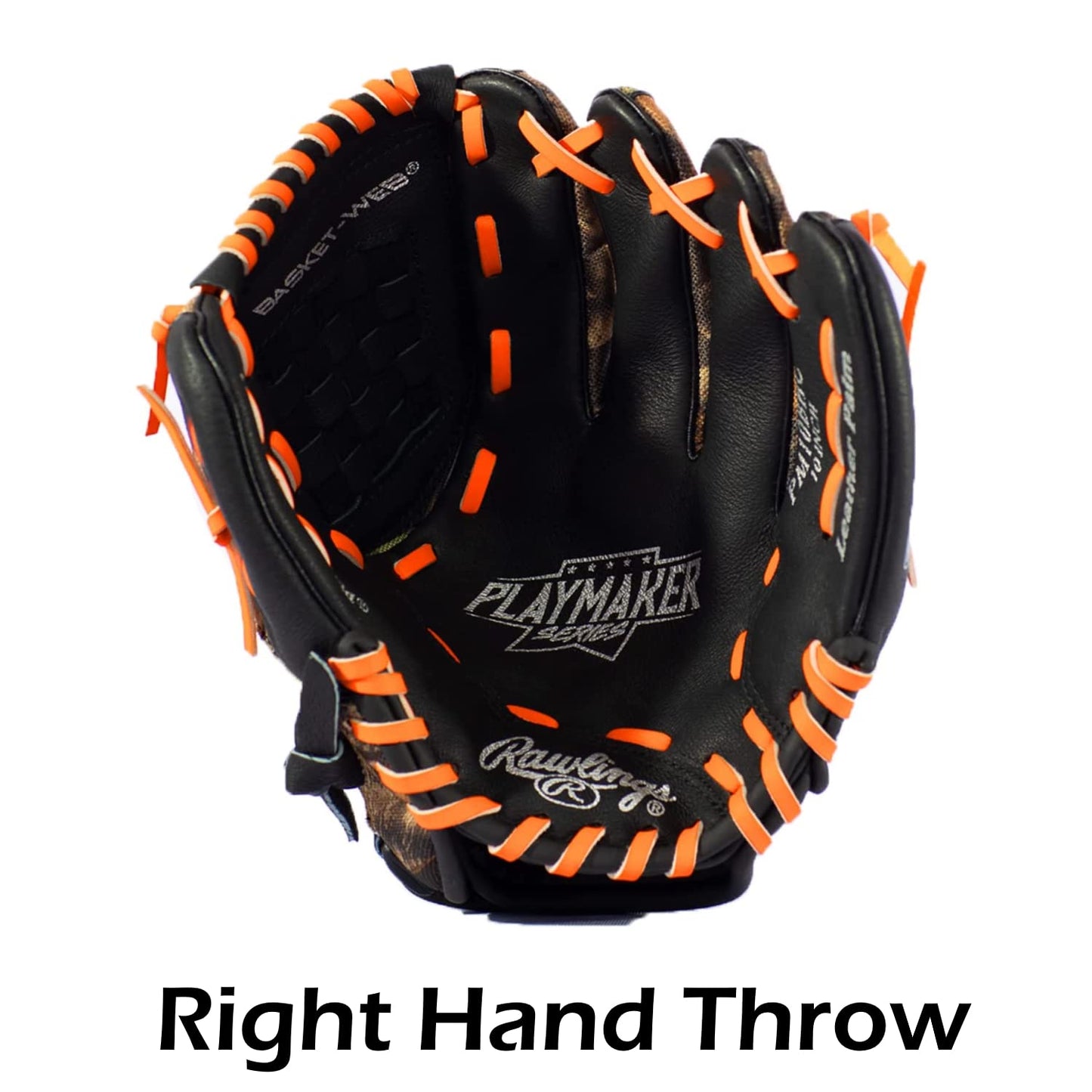 Rawlings Playmaker Camo Kids Baseball Glove For Kids 5-8 - Tball Glove – 10.5 - Right Hand Throw - Glove Fits On Left Hand - Make S Carefully