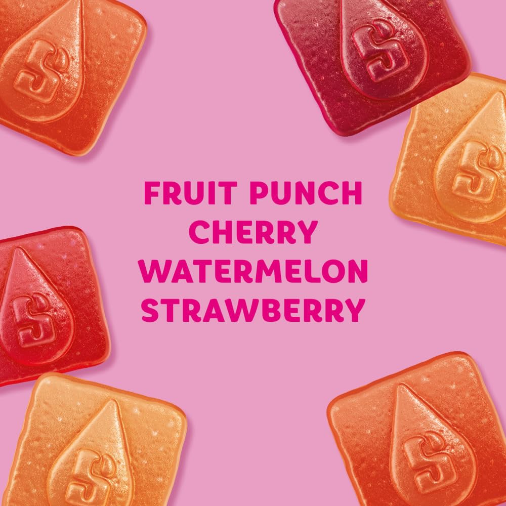 Starburst Goodies Favereds Plant-Based Fruit Gummy Candy, 1.8 Oz Bags (Pack Of 12)