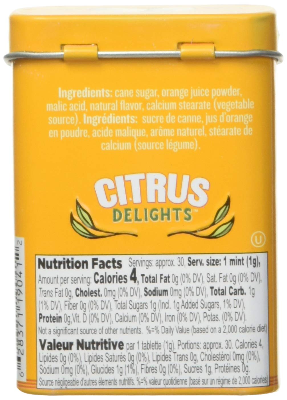 Citrus Delights Seville Orange Candy | Natural Ingredients, No Artificial Colors Or Flavors | Kosher Certified, Vegan, Gluten Fr