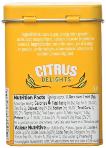 Citrus Delights Seville Orange Candy | Natural Ingredients, No Artificial Colors Or Flavors | Kosher Certified, Vegan, Gluten Fr