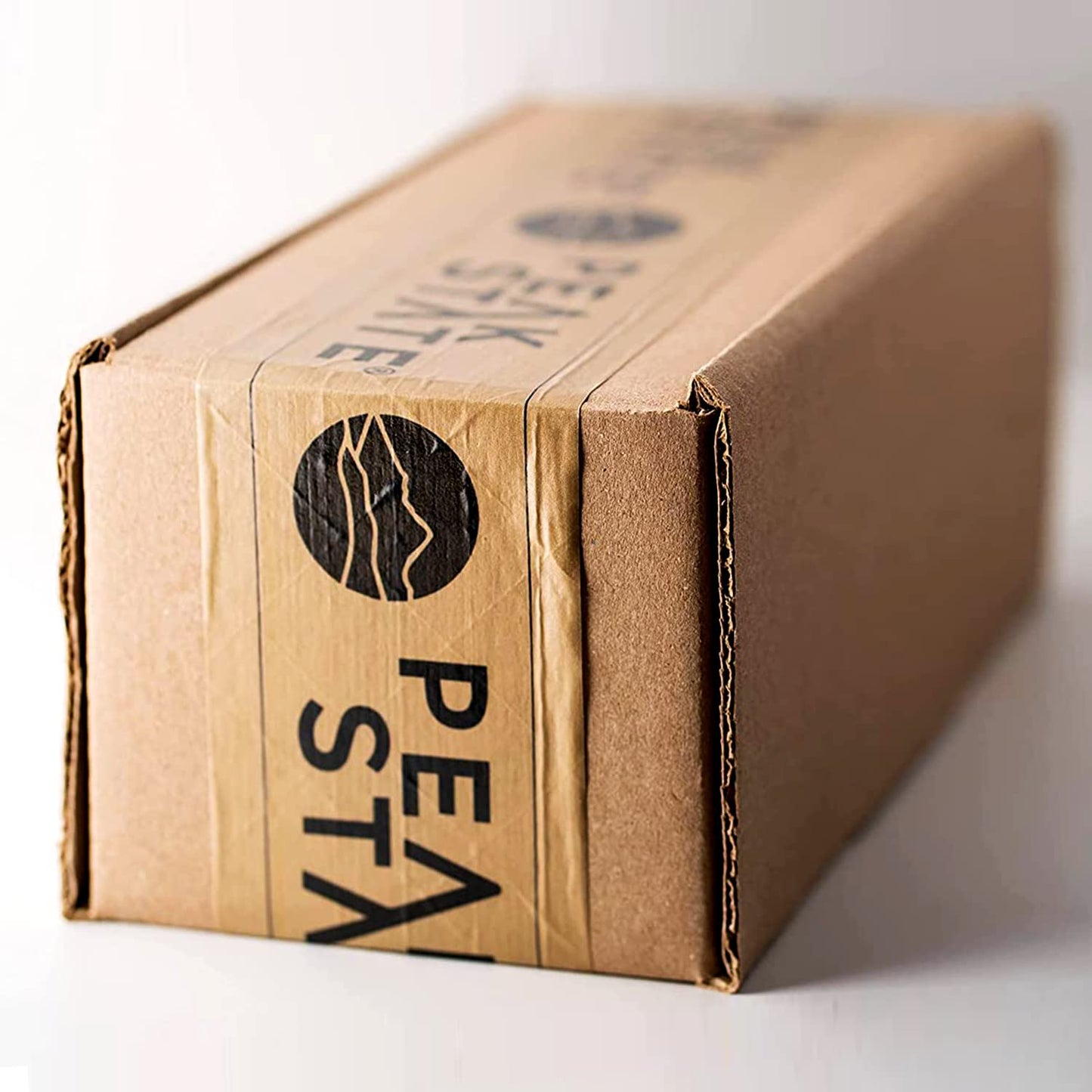 Peak State Mushroom Coffee - Medium Roast, Low Acid, Organic Whole Bean, 10 Single Serve Brew Bags, Dark Chocolate & Sweet G  Flavor