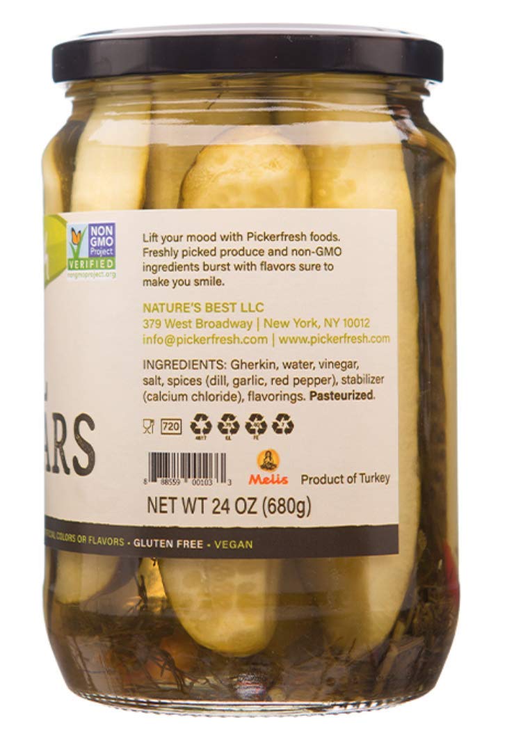 Pickerfresh - Dill Kosher Spears - Case Of 6-24 Oz