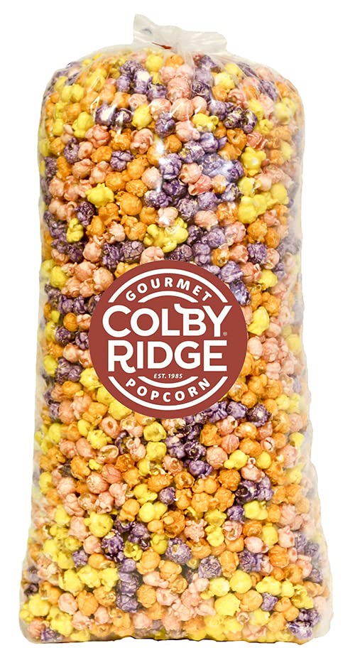 Colby Ridge Tutti Fruiti Gourmet Craft Popped Gluten Free Popcorn Bulk Sized Large Gift Bags (Bulk 5 Gal. 80 Cups) (Tutti Fruiti