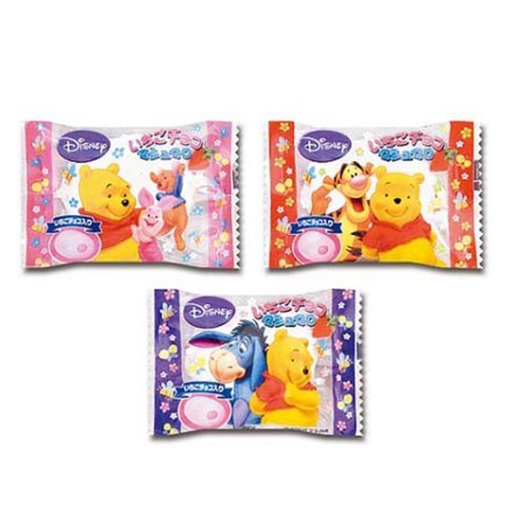Winnie the Pooh Strawberry Cho-co-late Marshmallow 30 pcs Box Japanese Candy Ninjapo