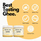 Indian Milk & Honey Ghee Butter, Grass-Fed, Lactose & Gluten Free, 7.2 oz Twin Pack (44 Servings Each)