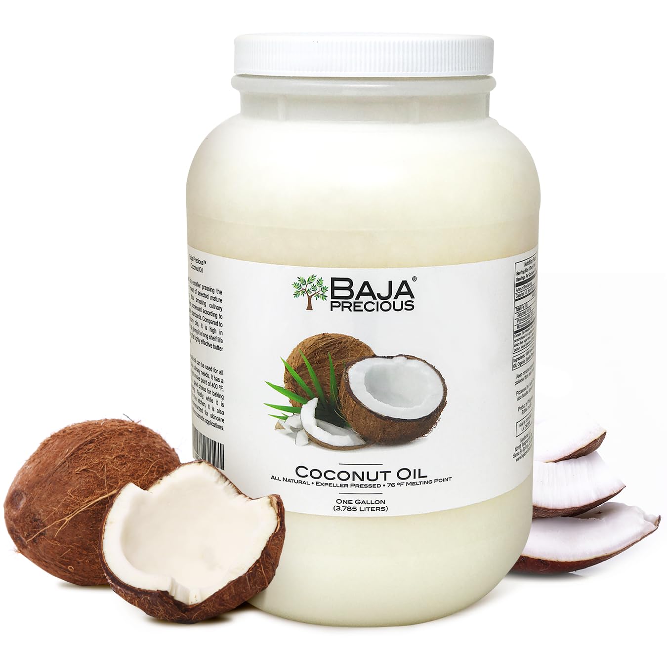 Baja Precious - Coconut Oil  1 Gallon