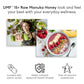 Center Of Paradise Raw Manuka Honey Certified Umf 15+ | Mgo 510+ (250G / 8.8Oz) Glass Jar - Pure & Natural Manuka Honey New Zealand For Daily Immune Support And Wellness - Non Gmo & Unpasteurized
