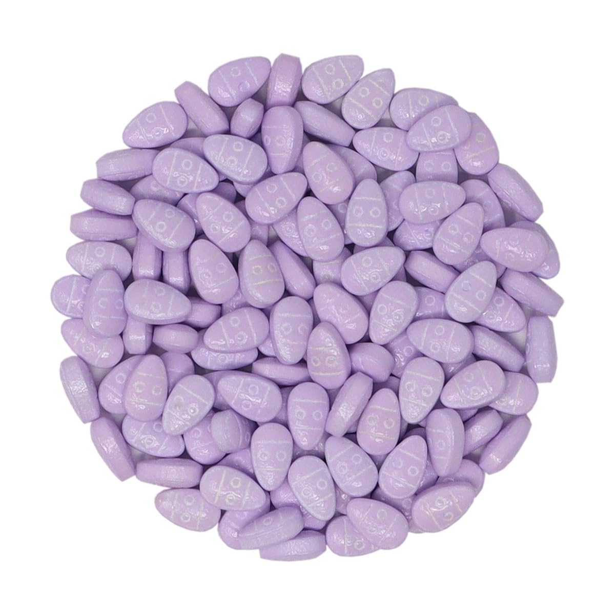 Mystic Sprinkles Easter Candy Shapes Sprinkles (Lavender Easter Eggs, 1 Pound Bag)