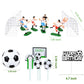 Soccer Cake Topper,14Pcs Soccer Players Toys Football Cake Topper Decorations Soccer Ball Soccer Player Cake Decorations For Soc