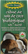 Lets Do Organics Coconut Creamed, 7 Oz