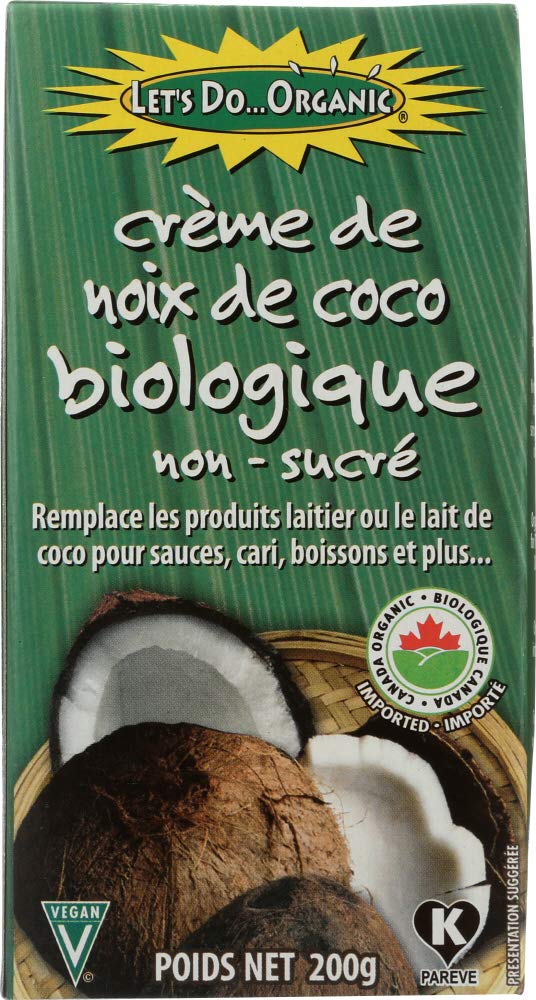 Lets Do Organics Coconut Creamed, 7 Oz