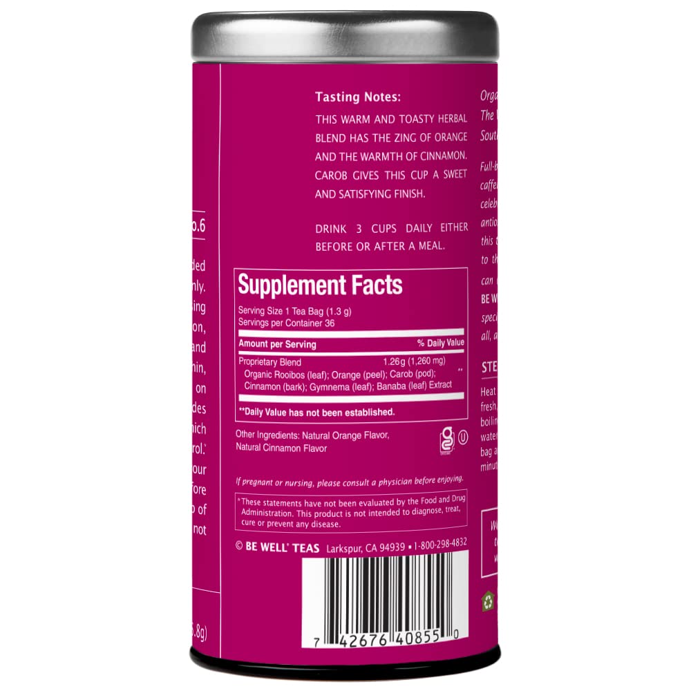 The Republic of Tea Flavorful Weight Control Herbal Tea, Caffeine-Free, 36 Tea Bags