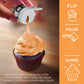 Bakell - Neon Orange Tinker Dust (5G, 1X Jar) Edible Glitter For Food, Desserts, And Beverages!
