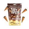 Tiny Bites Crispy Mini Waffle Cones - Top-Grade Belgian Chocolate Treats  4.24 Oz Bag (Pack Of 2) - Dark Chocolate