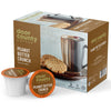 Door County Coffee Peanut Butter Crunch Flavored Coffee Ground | 10 Count Single Serve Cups | Medium Roast | 100% Specialty Arab