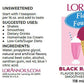LorAnn Black Raspberry Flavor Fountain, 4 oz Bottle, Plastic, Model 651731, White