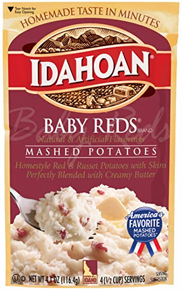 Idahoan Baby Reds Mashed Potatoes (Pack of 6)