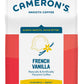 Camerons Coffee Roasted Ground Coffee, French Vanilla Flavor, 12 Ounce Bag