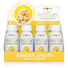 The Ginger People Ginger Rescue Shots - Energy Boosting, Lemon & Cayenne Flavor, 2 Fl Oz (Pack of 12)